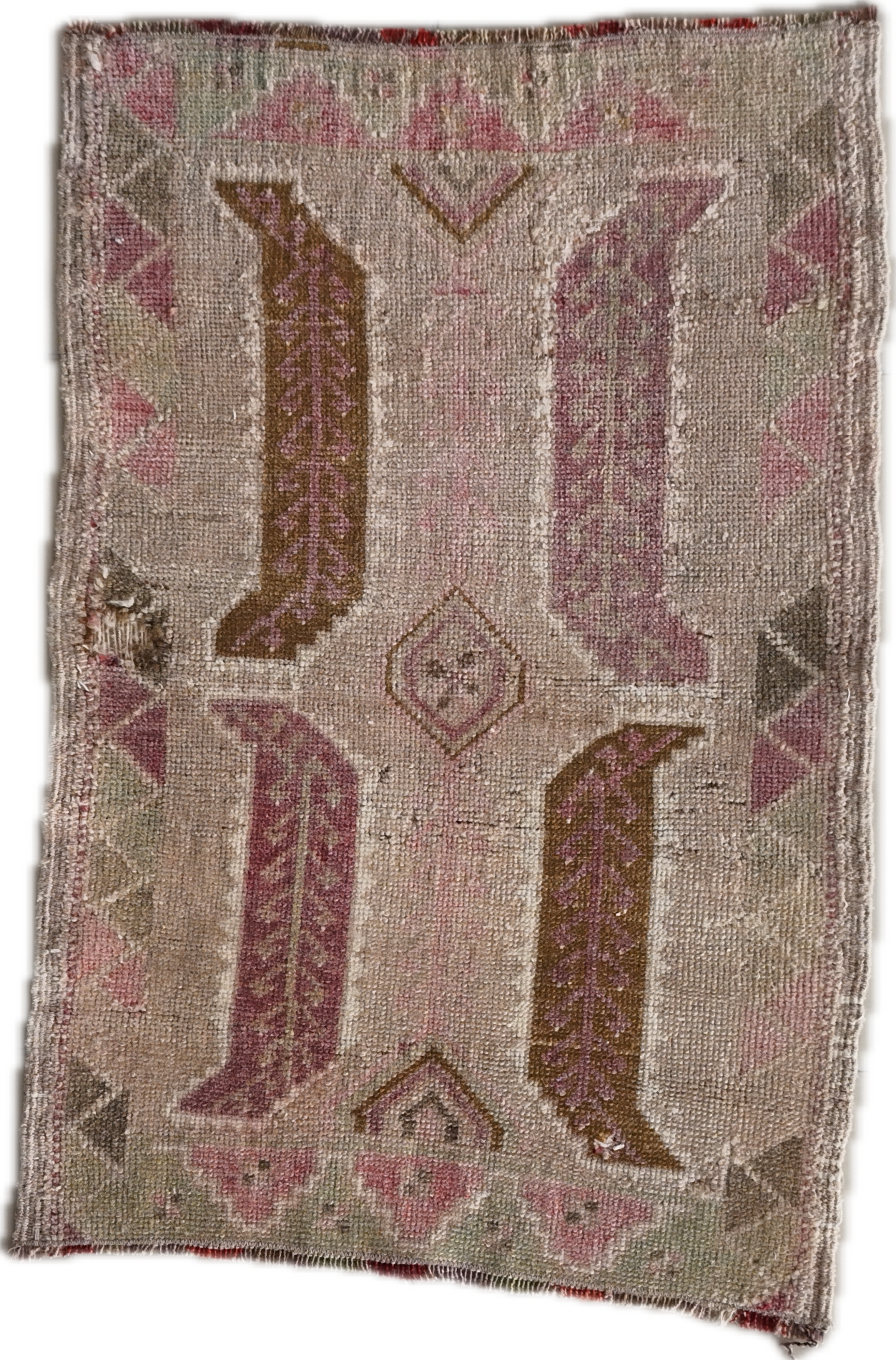 Home Decor Small Vintage Rug 2x3 ft - skuy68