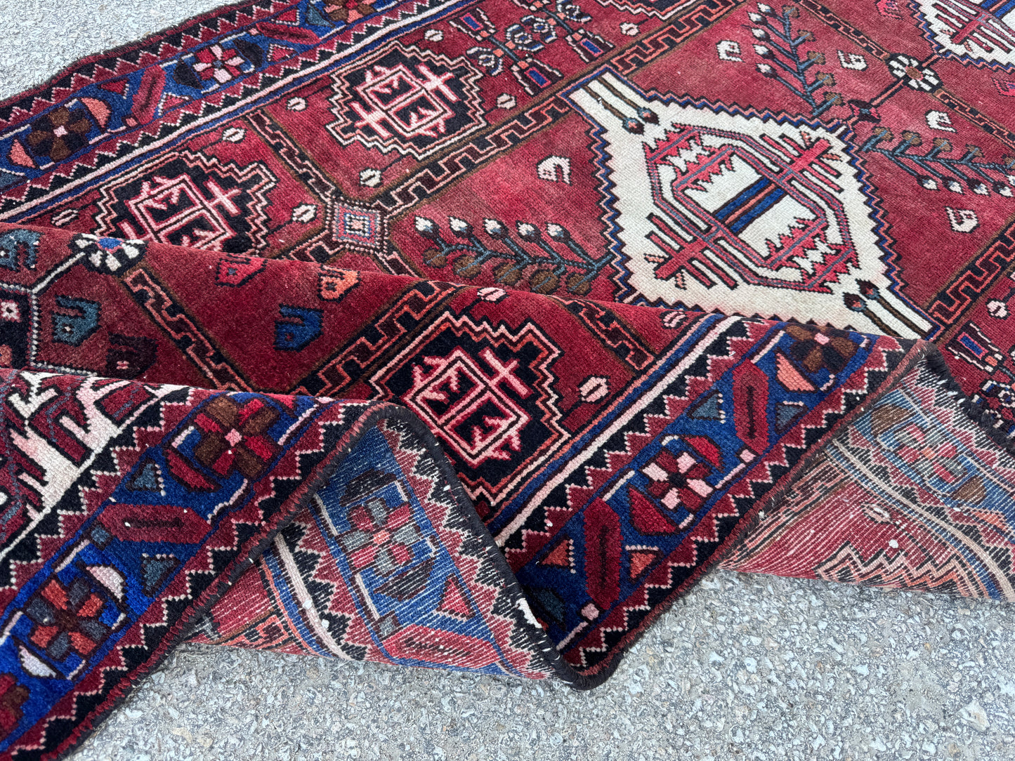 Natural Vintage Runner Rug 3x10 - sku1853