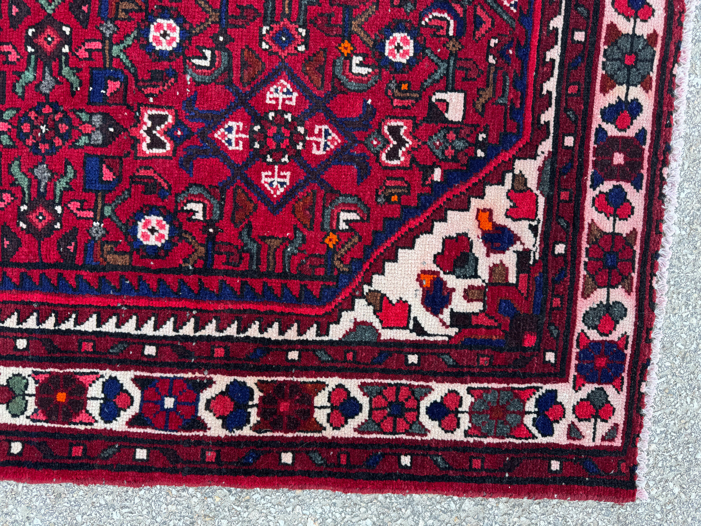 Persian Hand Woven Runner Rug 4x10 - sku1855