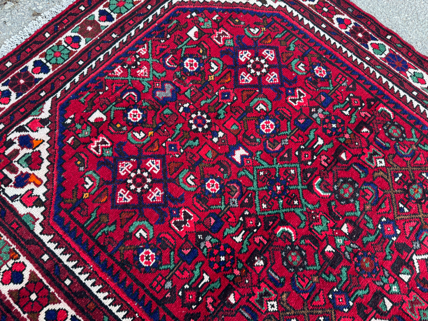 Persian Hand Woven Runner Rug 4x10 - sku1855