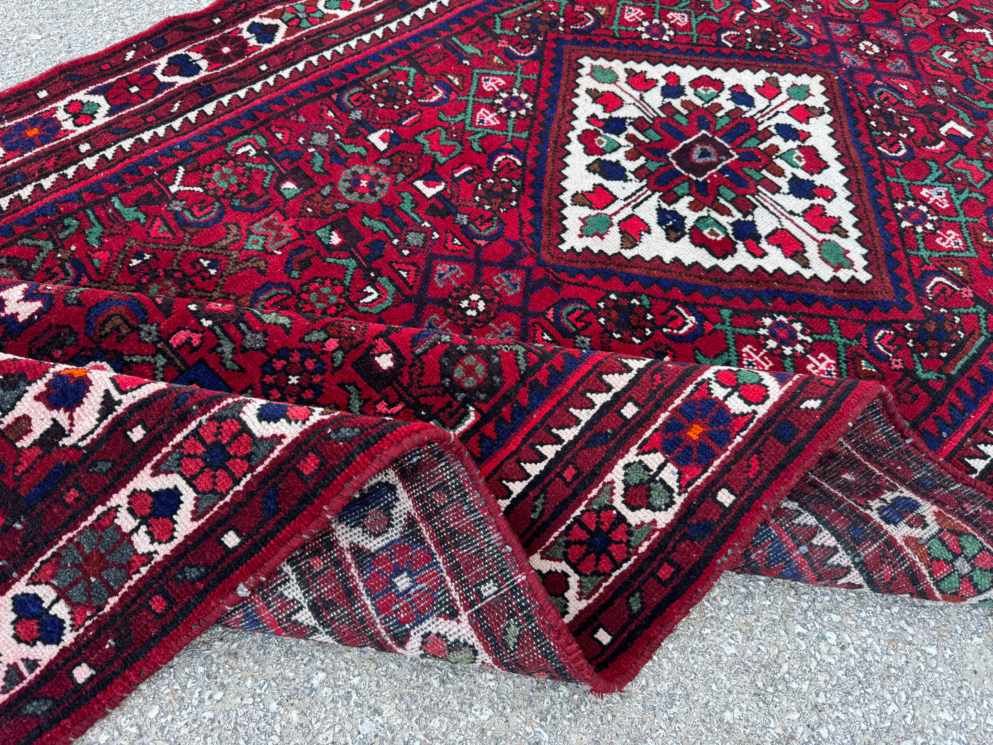 Persian Hand Woven Runner Rug 4x10 - sku1855