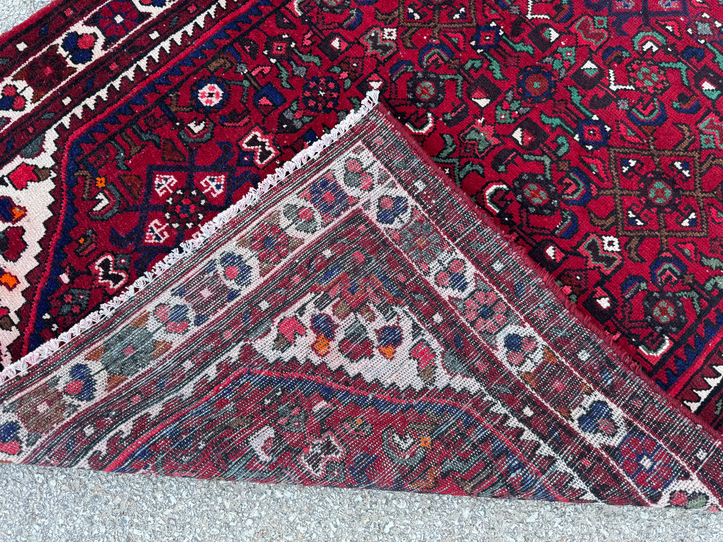 Persian Hand Woven Runner Rug 4x10 - sku1855