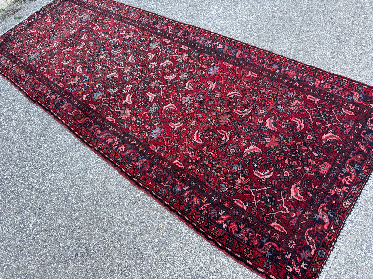 Vintage Persian Runner Rug 3x10- sku1859
