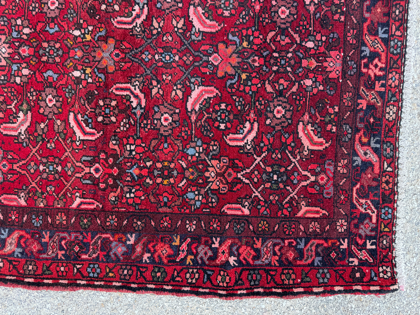Vintage Persian Runner Rug 3x10- sku1859