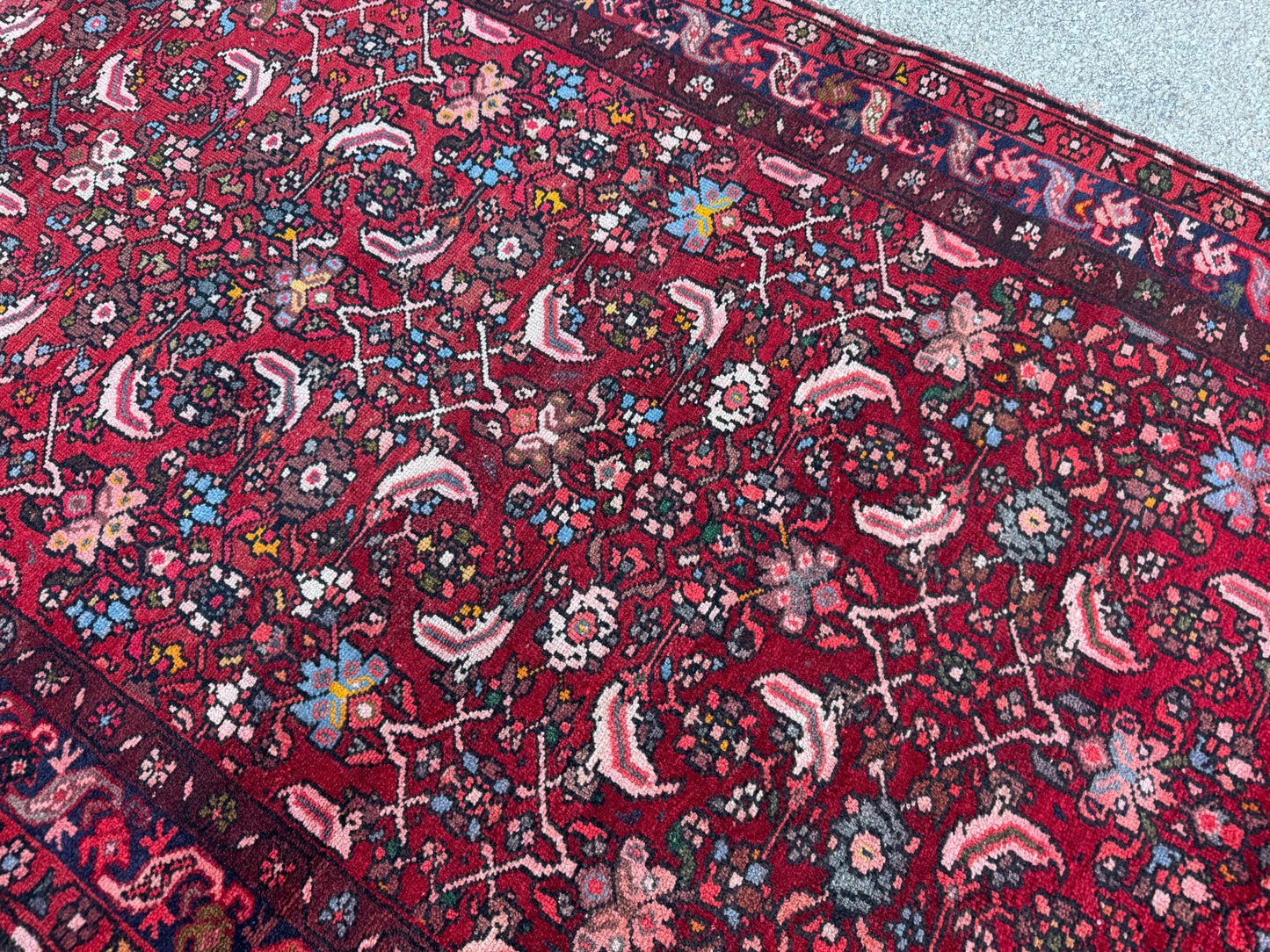 Vintage Persian Runner Rug 3x10- sku1859