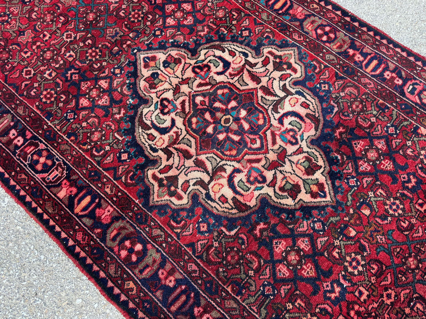 Colorful Tribal Runner Rug 3x10 - sku1882