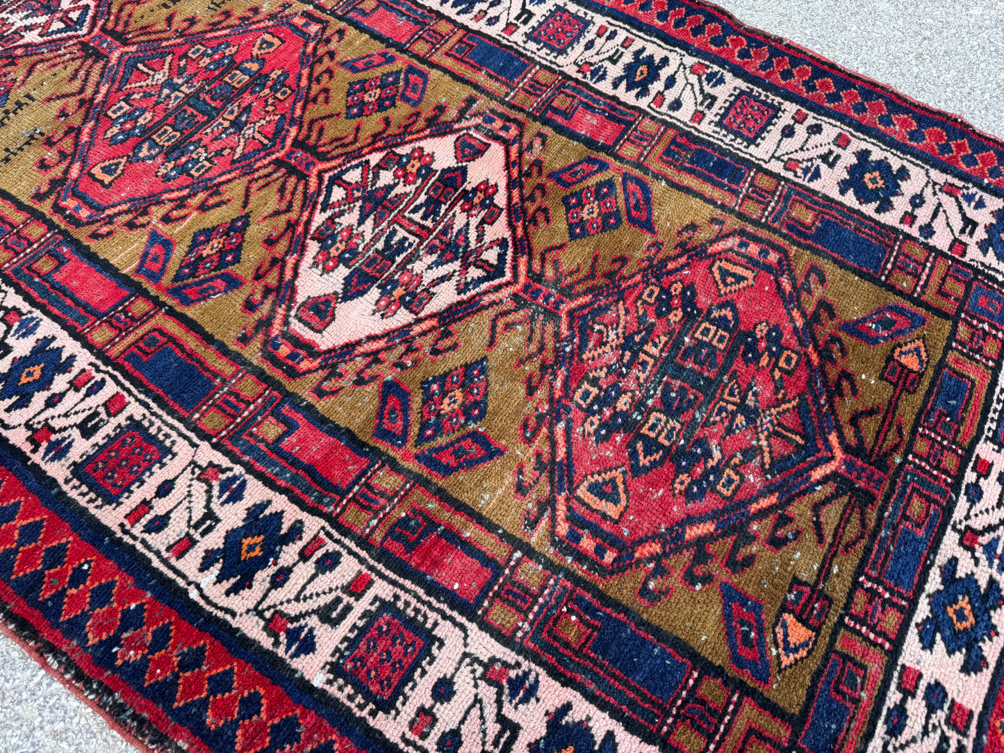 Vibrant Runner Rug 4x10- sku1881