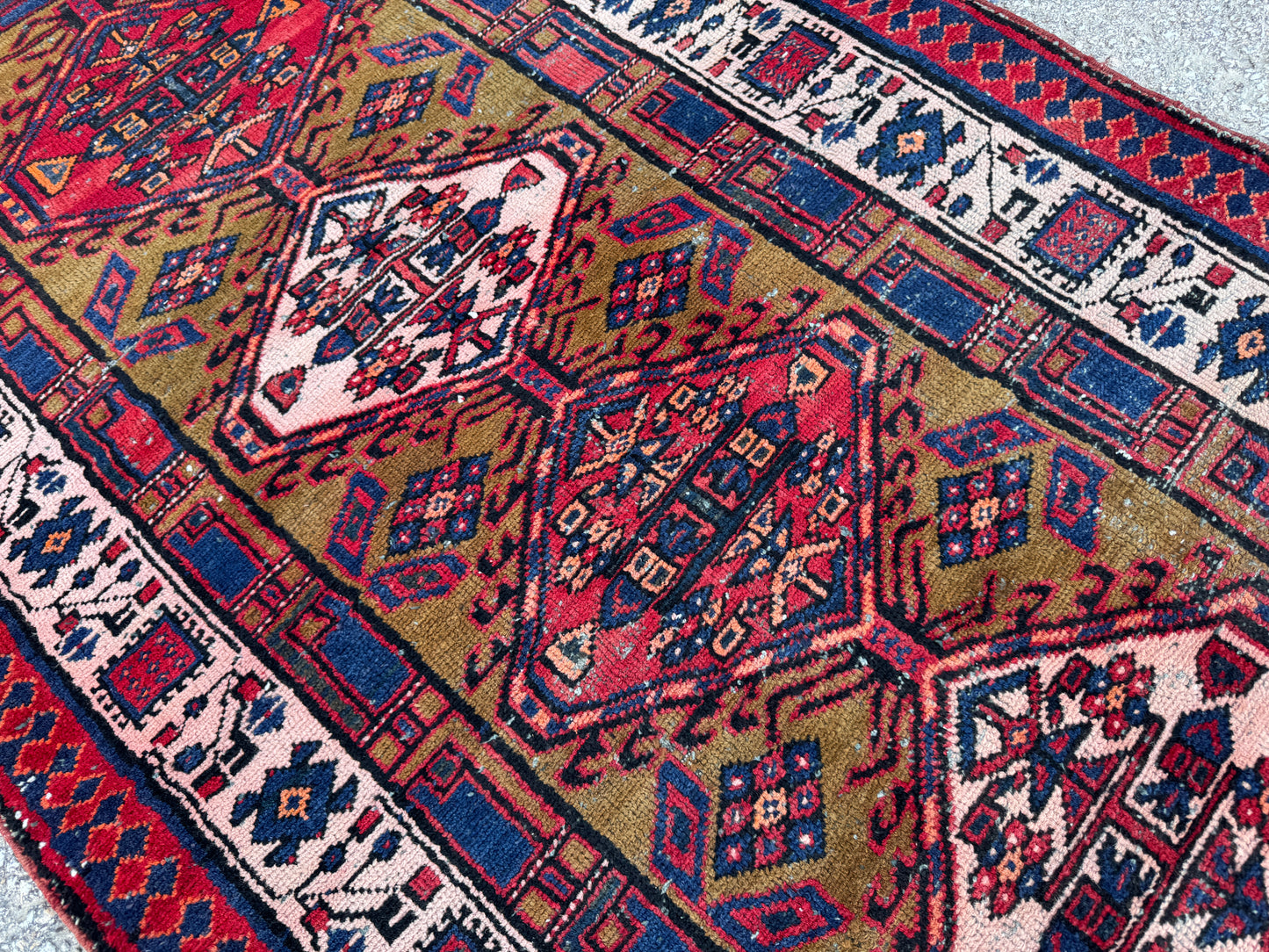 Vibrant Runner Rug 4x10- sku1881