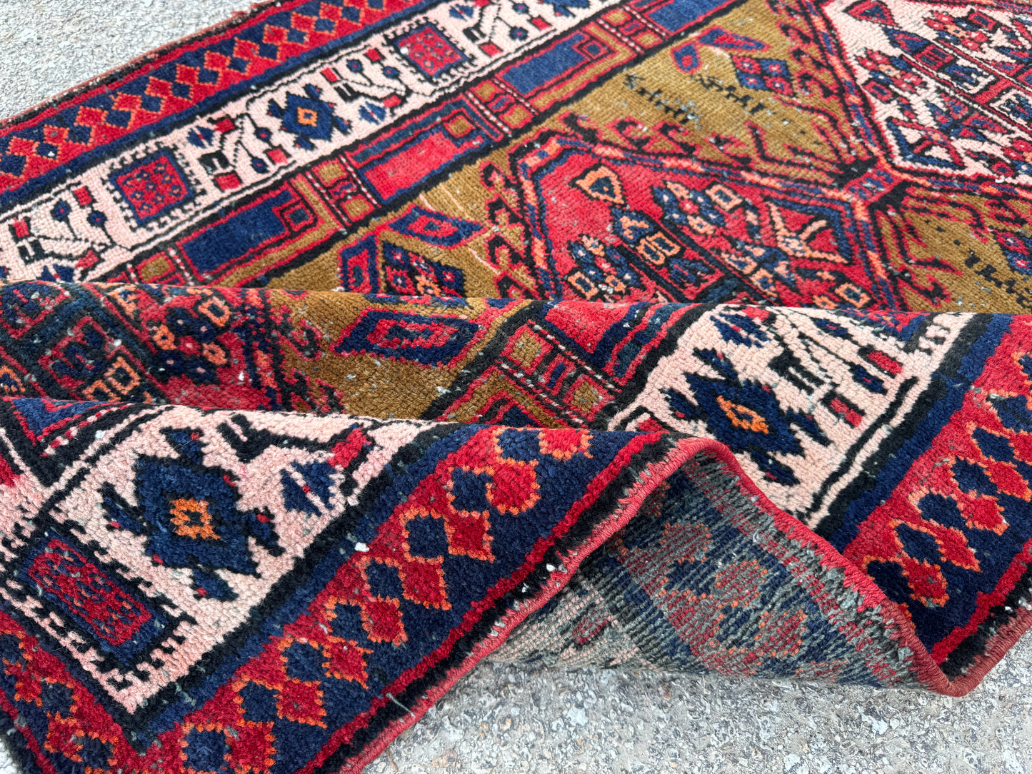 Vibrant Runner Rug 4x10- sku1881