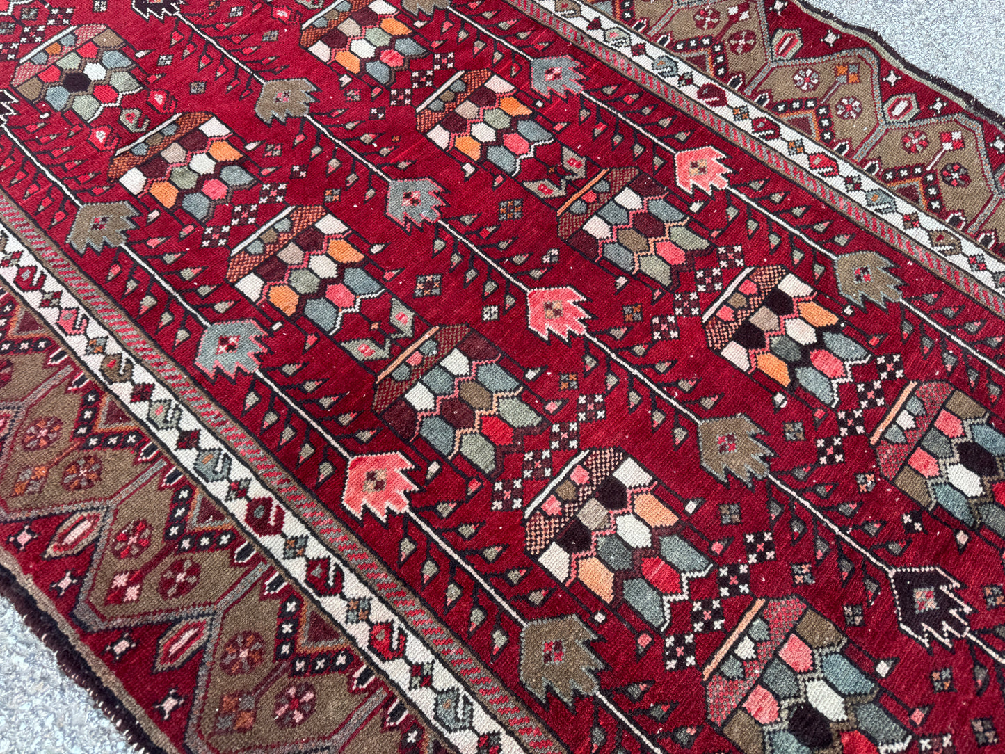 Persian Runner Rug 4x9 - sku1877