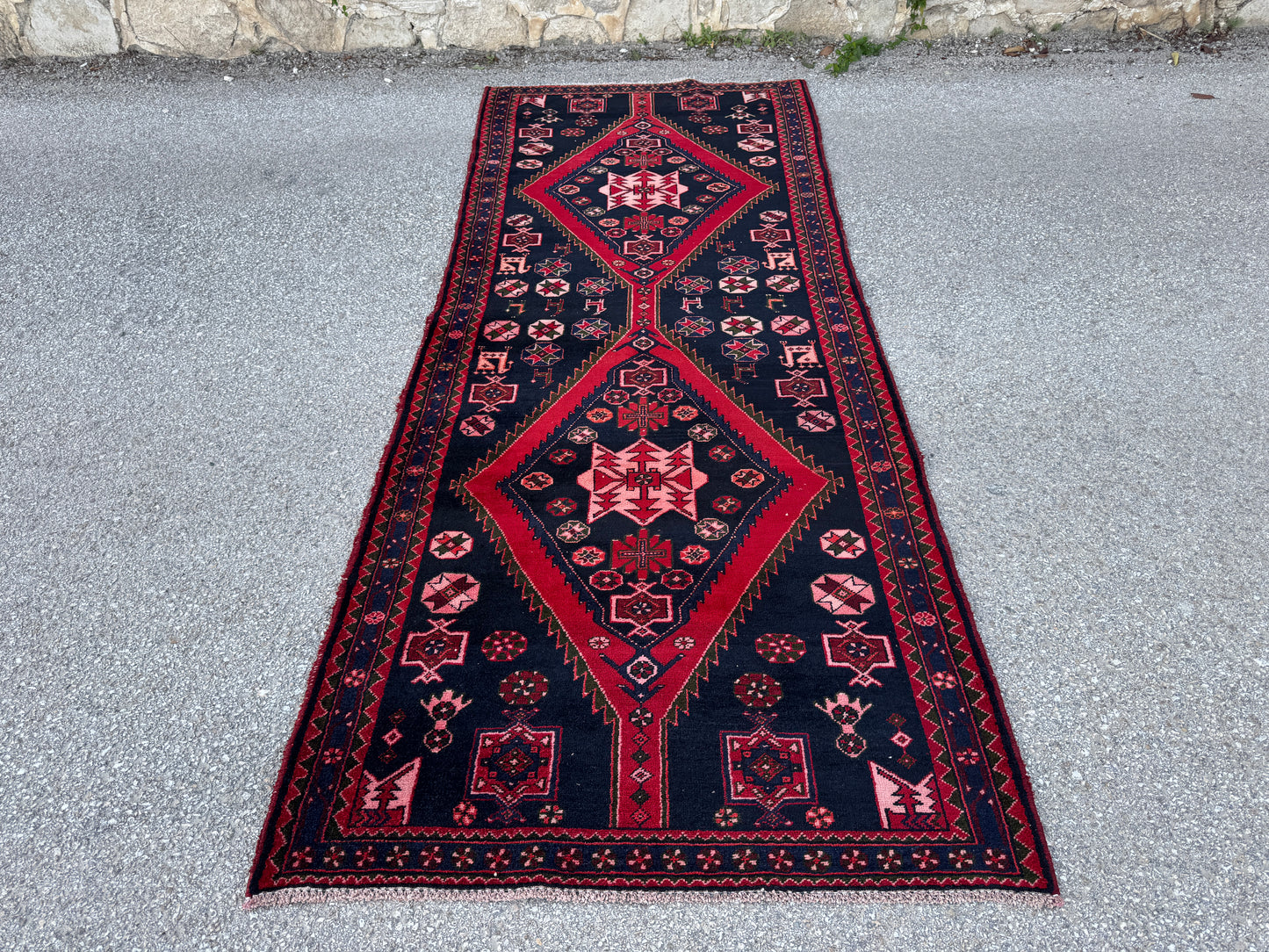 Persian Runner Rug 4x10 - sku1866