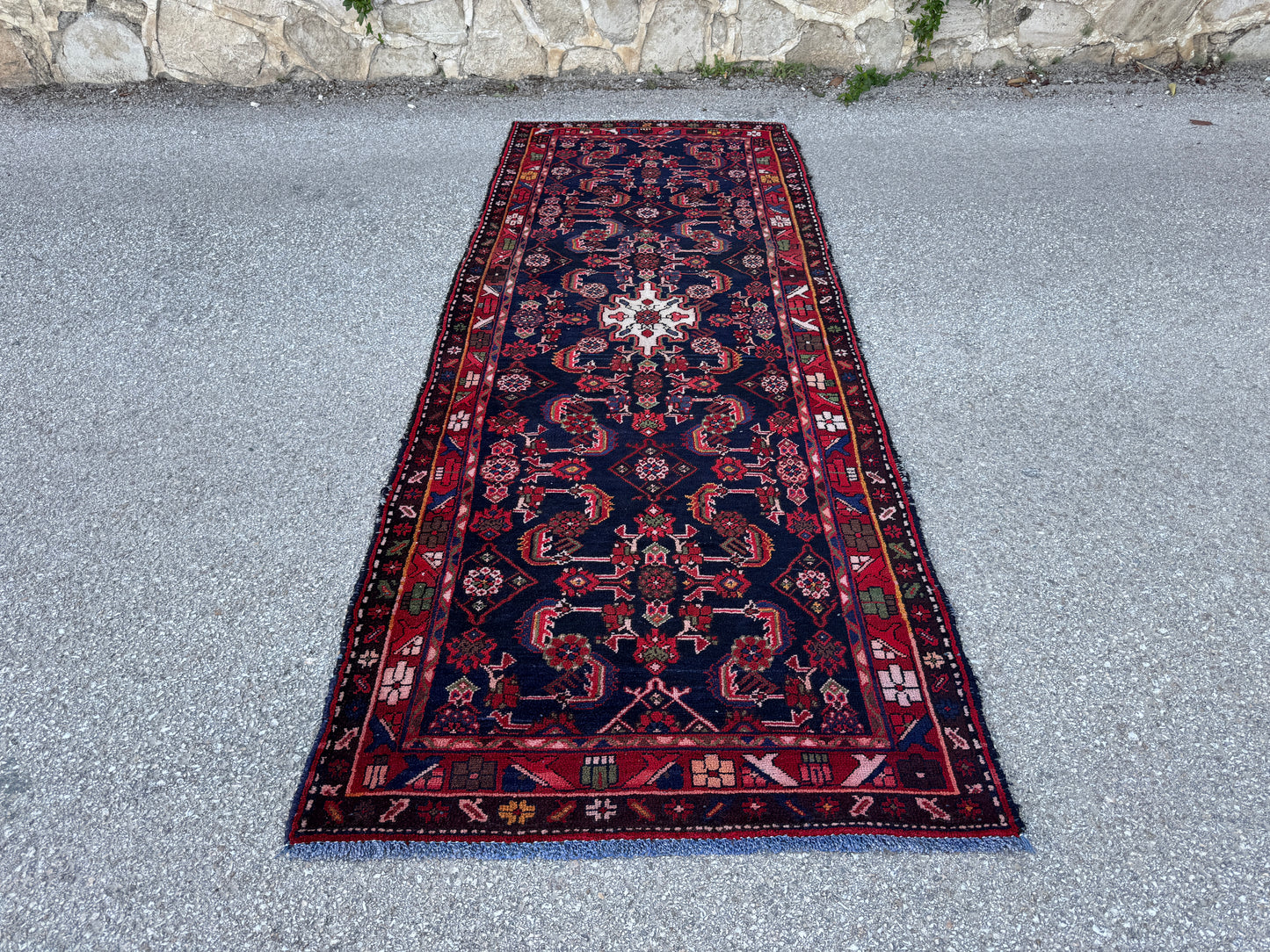 Hand Made Persian Runner Rug 3x9 - sku1864