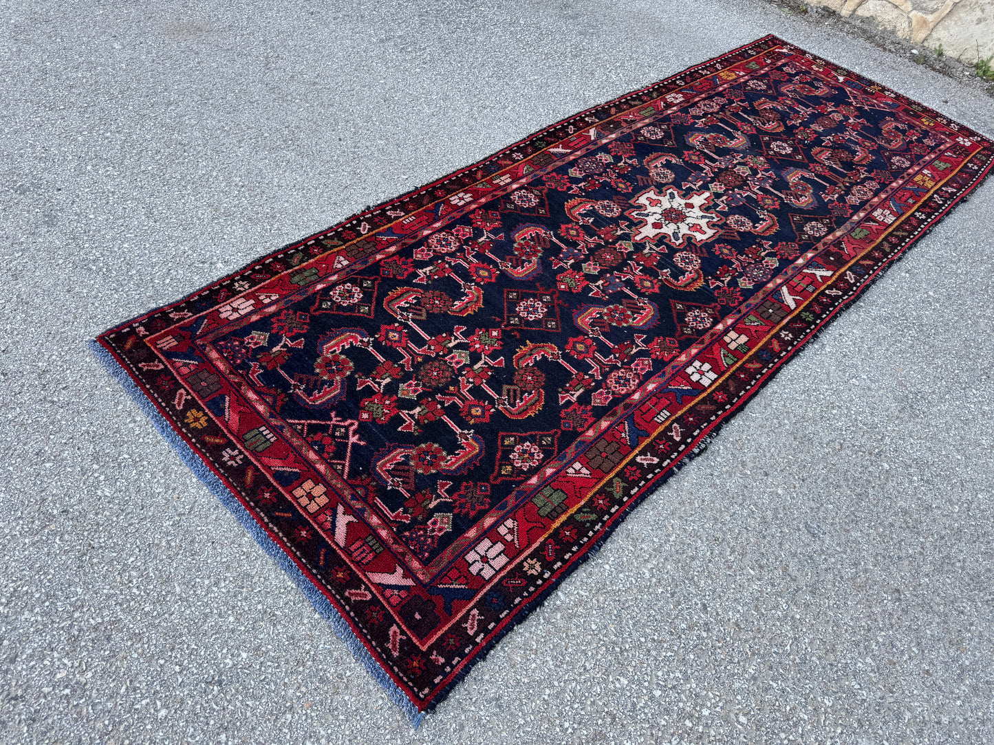 Hand Made Persian Runner Rug 3x9 - sku1864