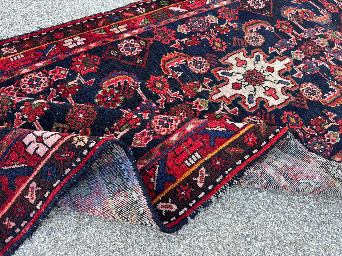 Hand Made Persian Runner Rug 3x9 - sku1864