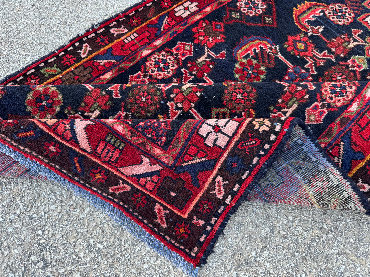 Hand Made Persian Runner Rug 3x9 - sku1864