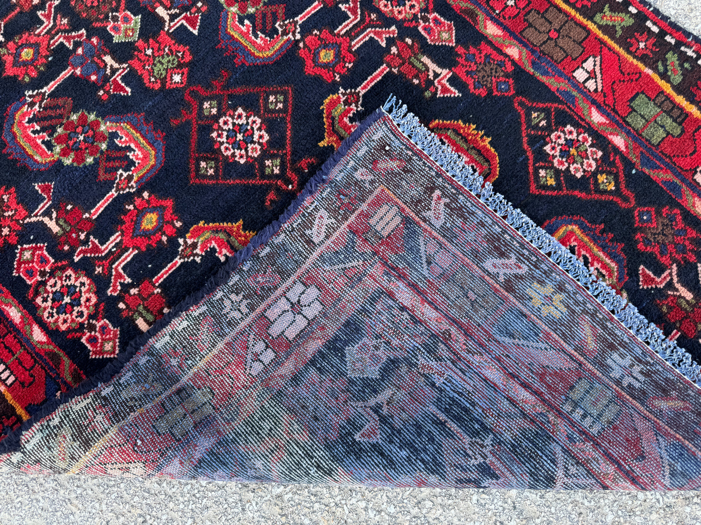 Hand Made Persian Runner Rug 3x9 - sku1864