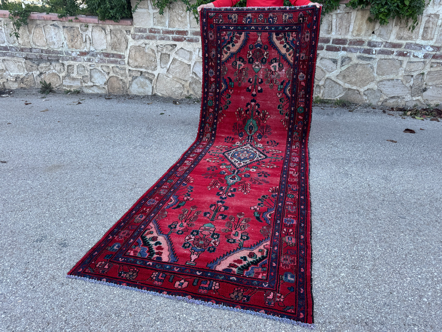 Wool Corridor Runner 4x10 - sku1886