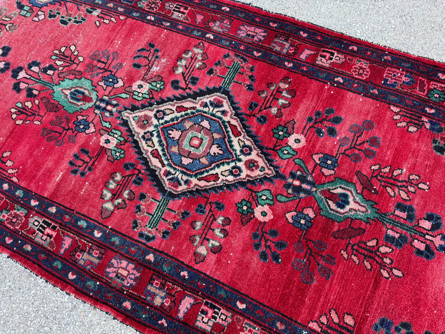 Wool Corridor Runner 4x10 - sku1886