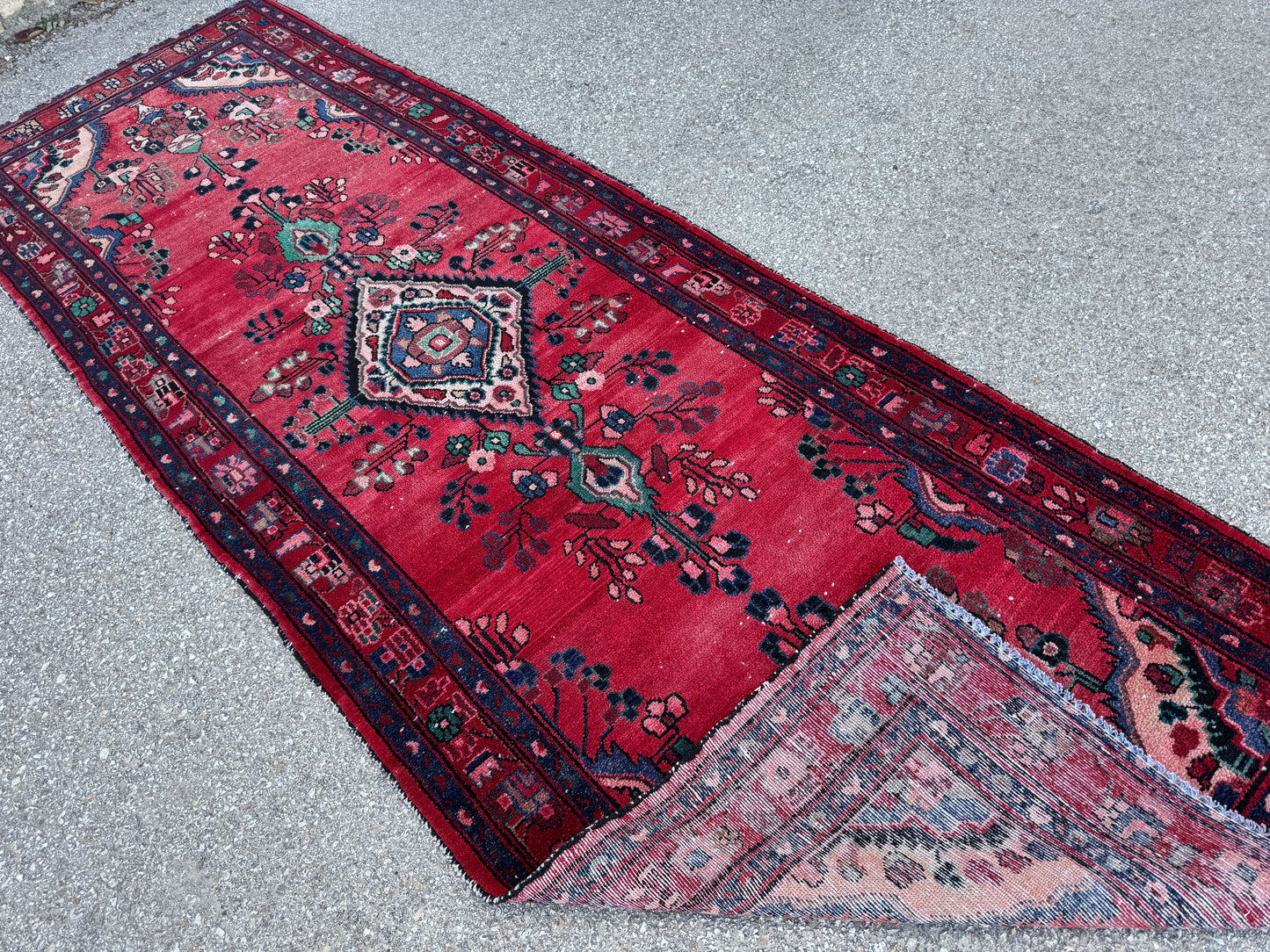 Wool Corridor Runner 4x10 - sku1886