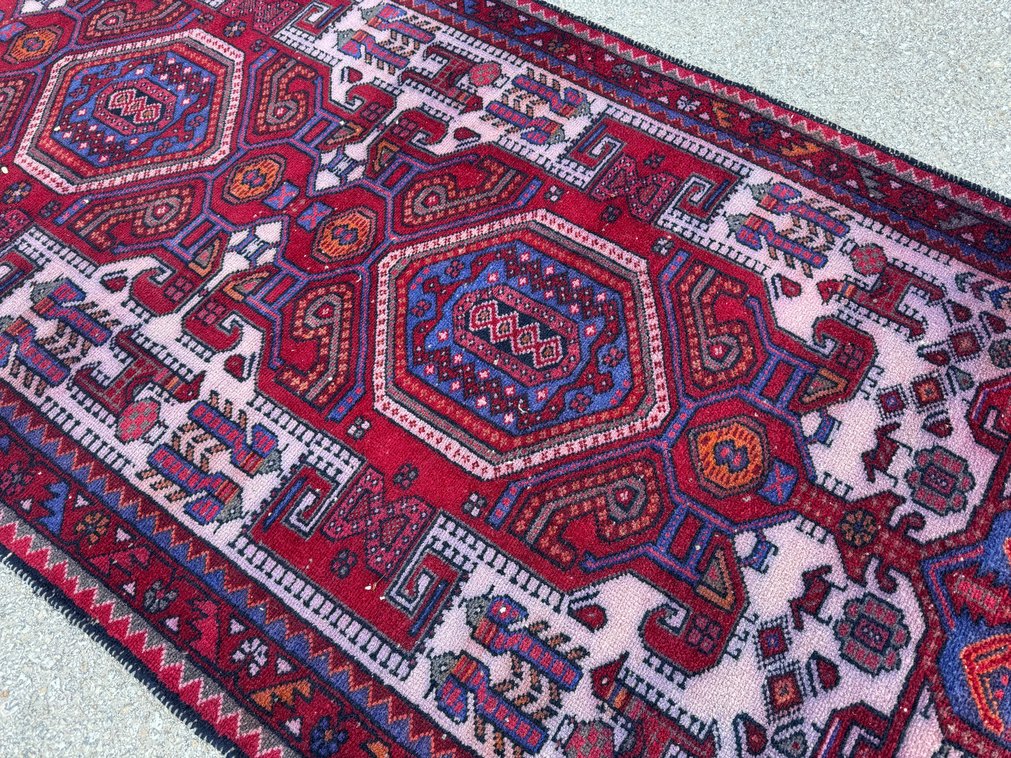 Hand Knotted Runner Rug 3x10 - sku1885