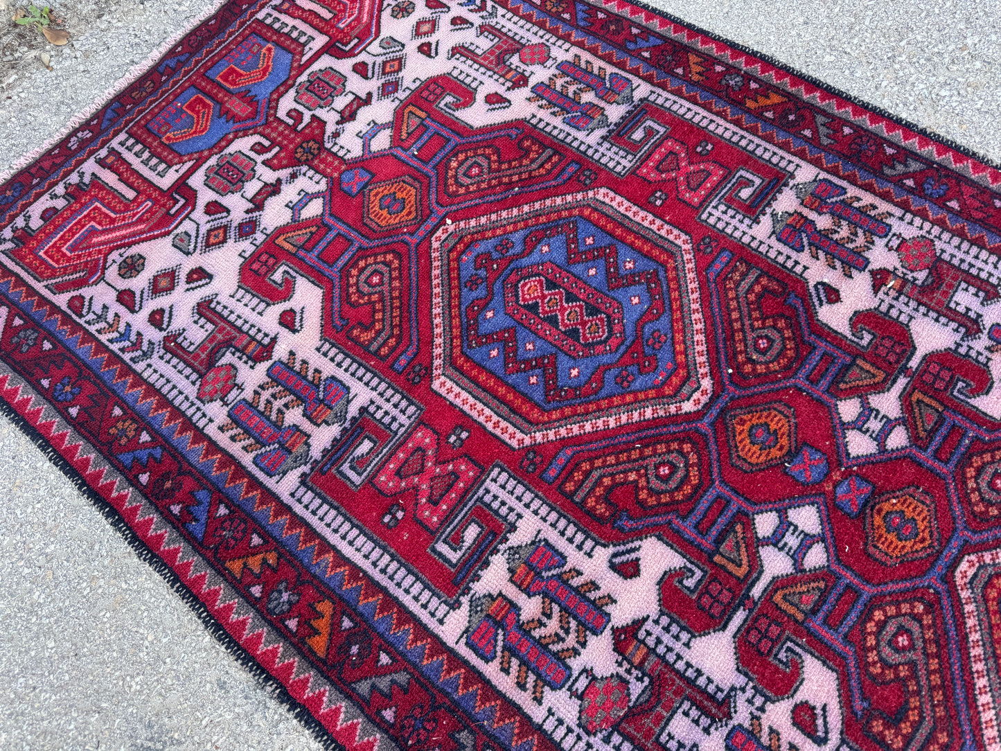 Hand Knotted Runner Rug 3x10 - sku1885