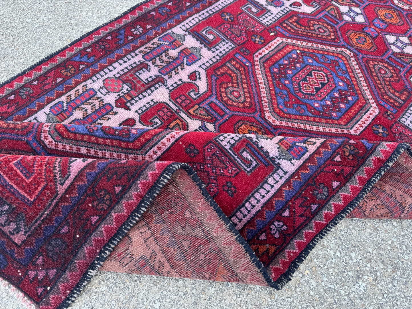 Hand Knotted Runner Rug 3x10 - sku1885