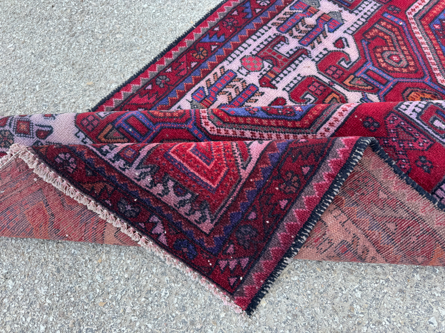 Hand Knotted Runner Rug 3x10 - sku1885