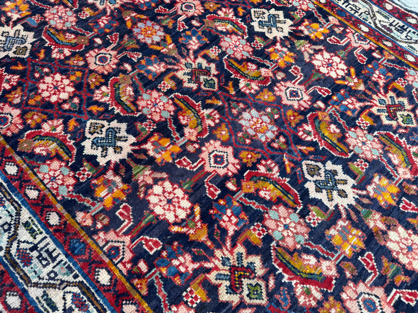 Vintage Runner Rug 4x10 ft - sku1662