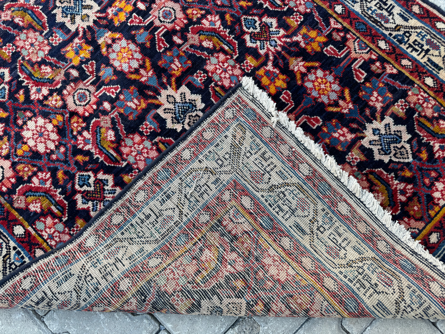 Vintage Runner Rug 4x10 ft - sku1662