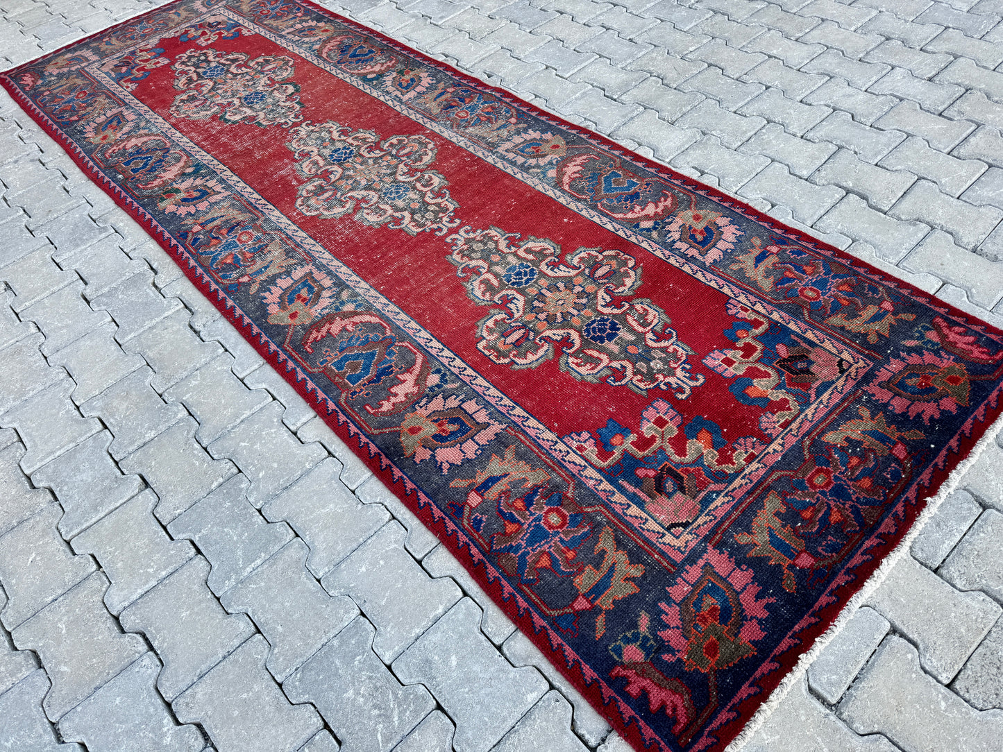 Vintage Runner Rug 3x10 ft - sku1672
