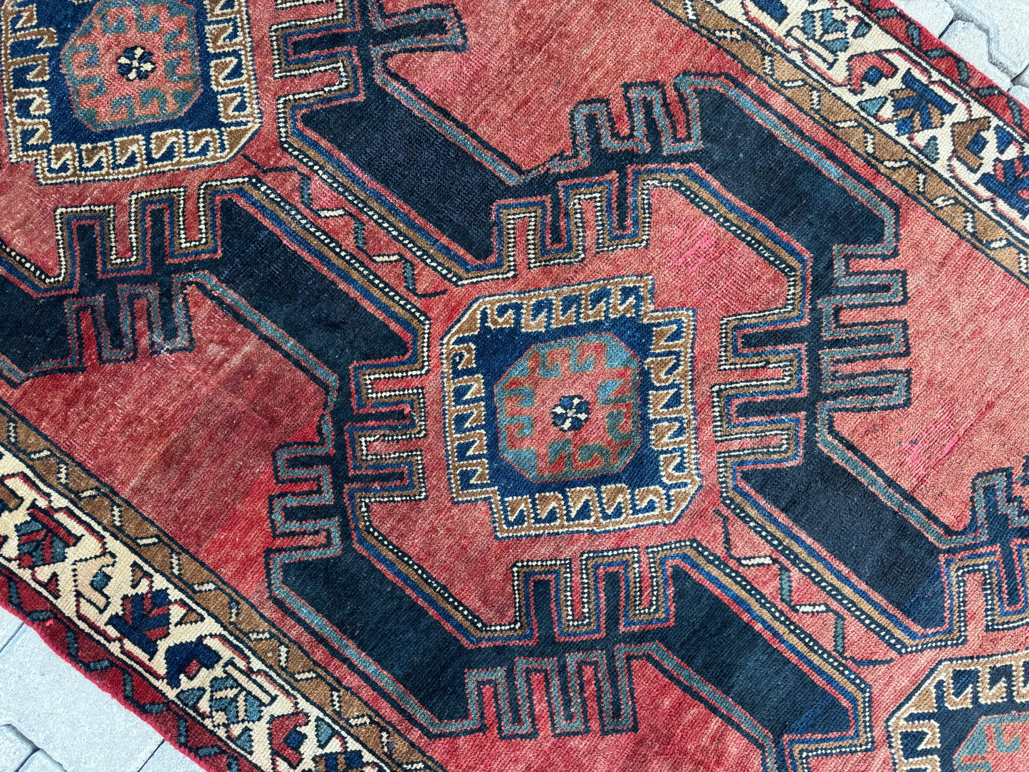 Vintage Runner Rug 4x11 ft - sku1673