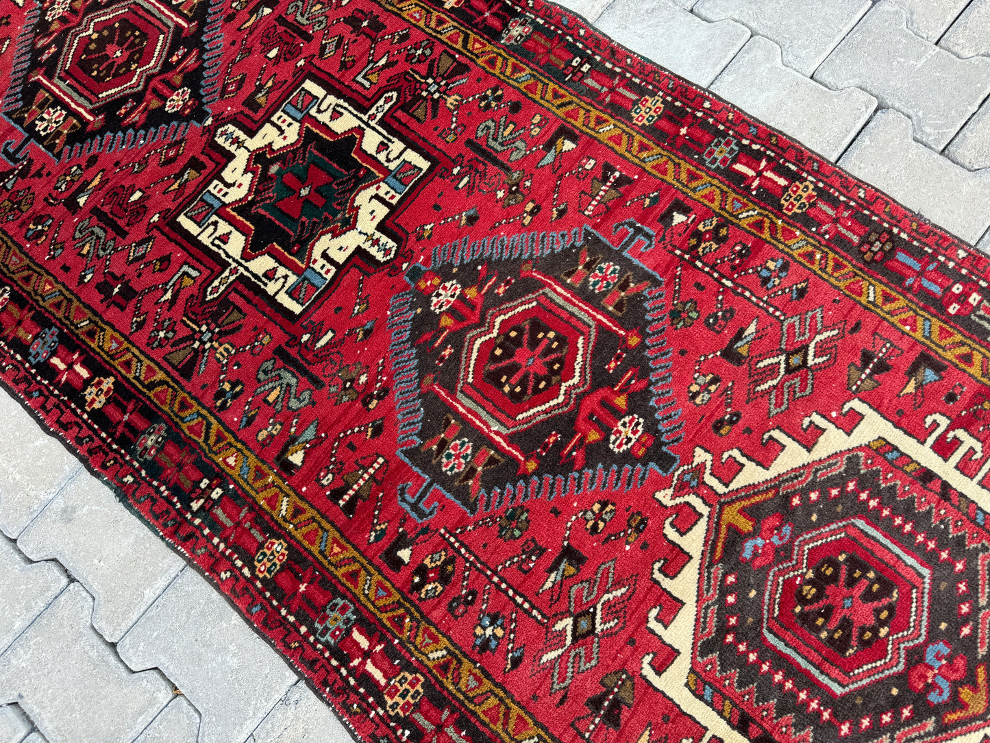 Vintage Runner Rug 3x11 ft - sku1678