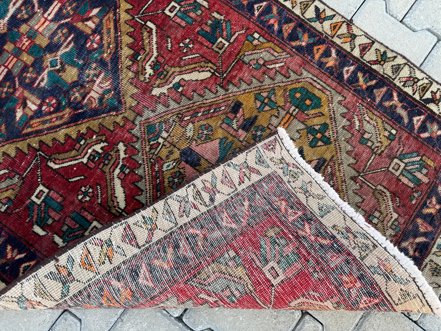 Vintage Runner Rug 3x10 ft - sku1679