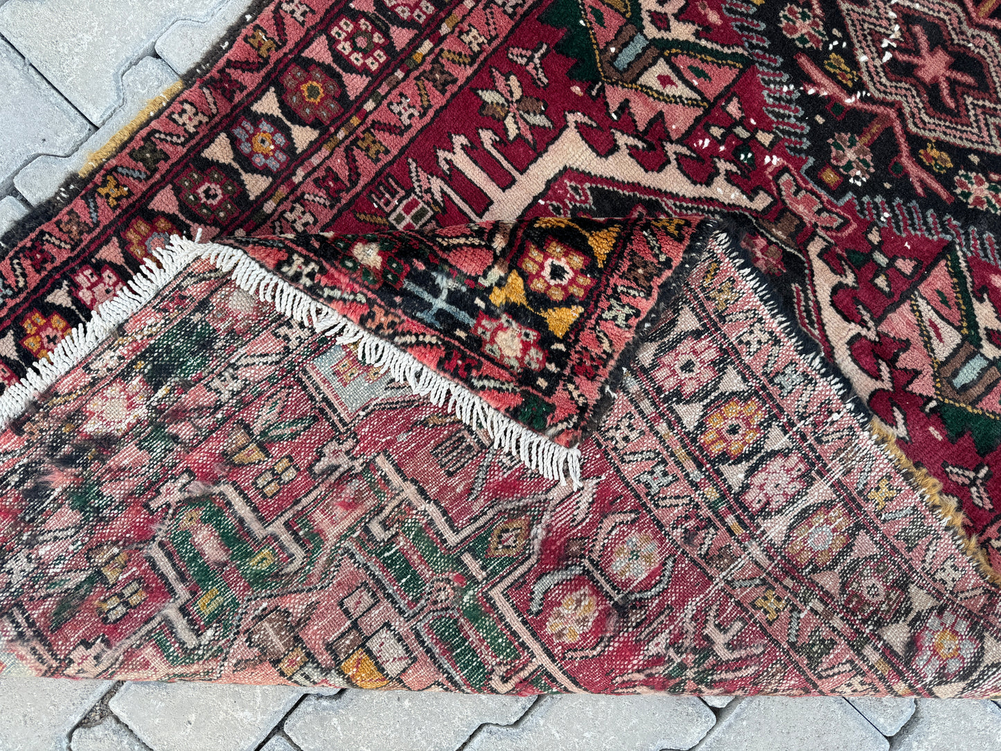 Vintage Runner Rug 4x10 ft - sku1691