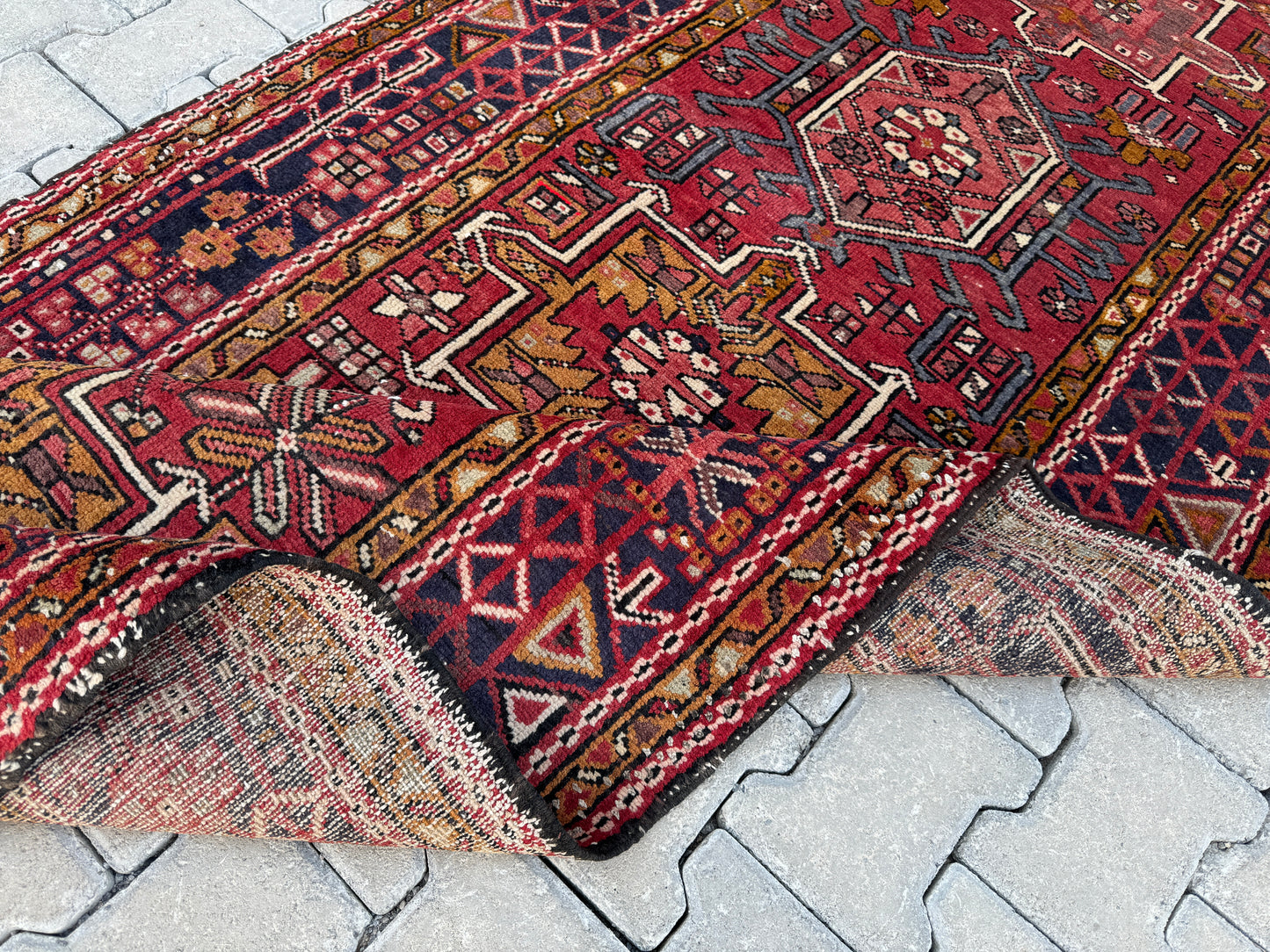 Vintage Long Runner Rug 3x14 ft - sku1692