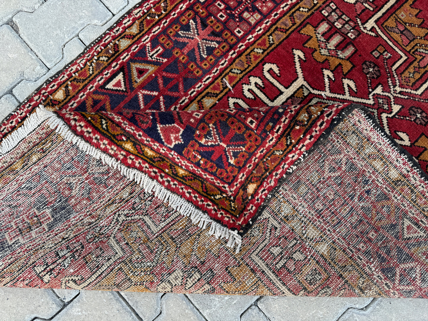 Vintage Long Runner Rug 3x14 ft - sku1692