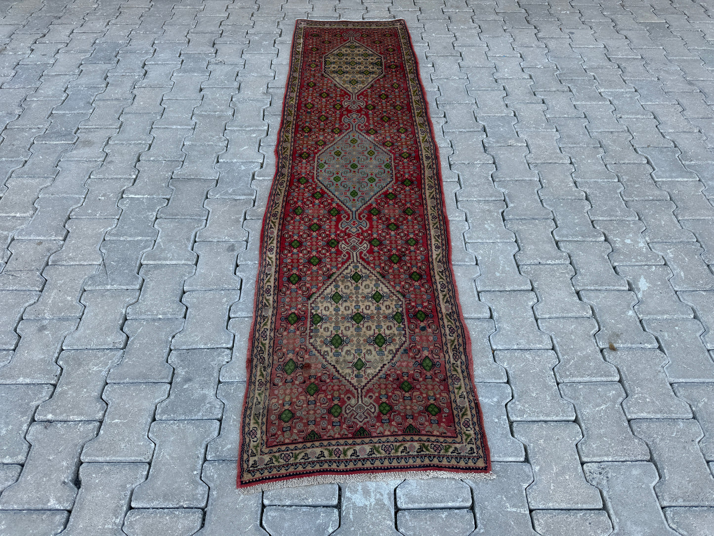 Vintage Runner Rug 2x7 ft - sku1695