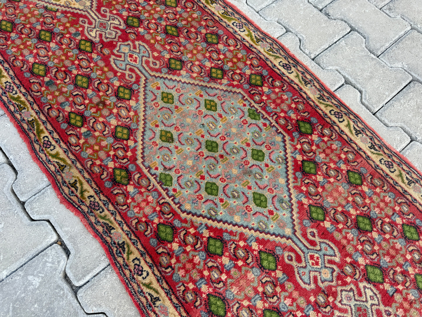 Vintage Runner Rug 2x7 ft - sku1695