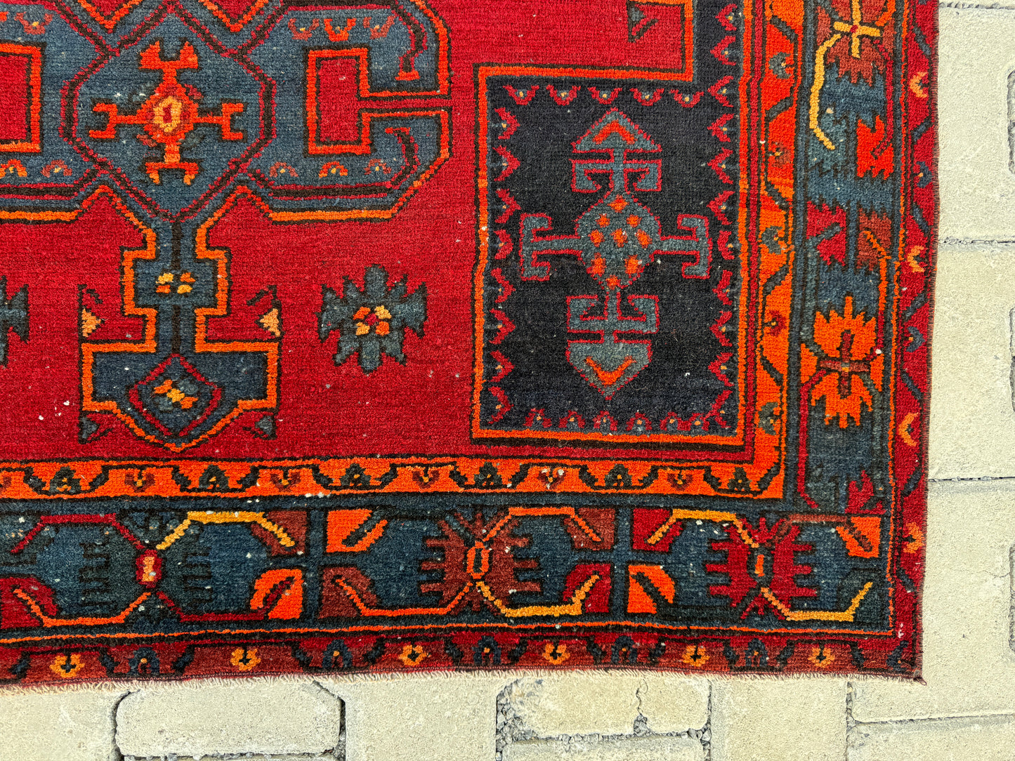 Persian Vintage Small Rug 4x6 ft - skua132