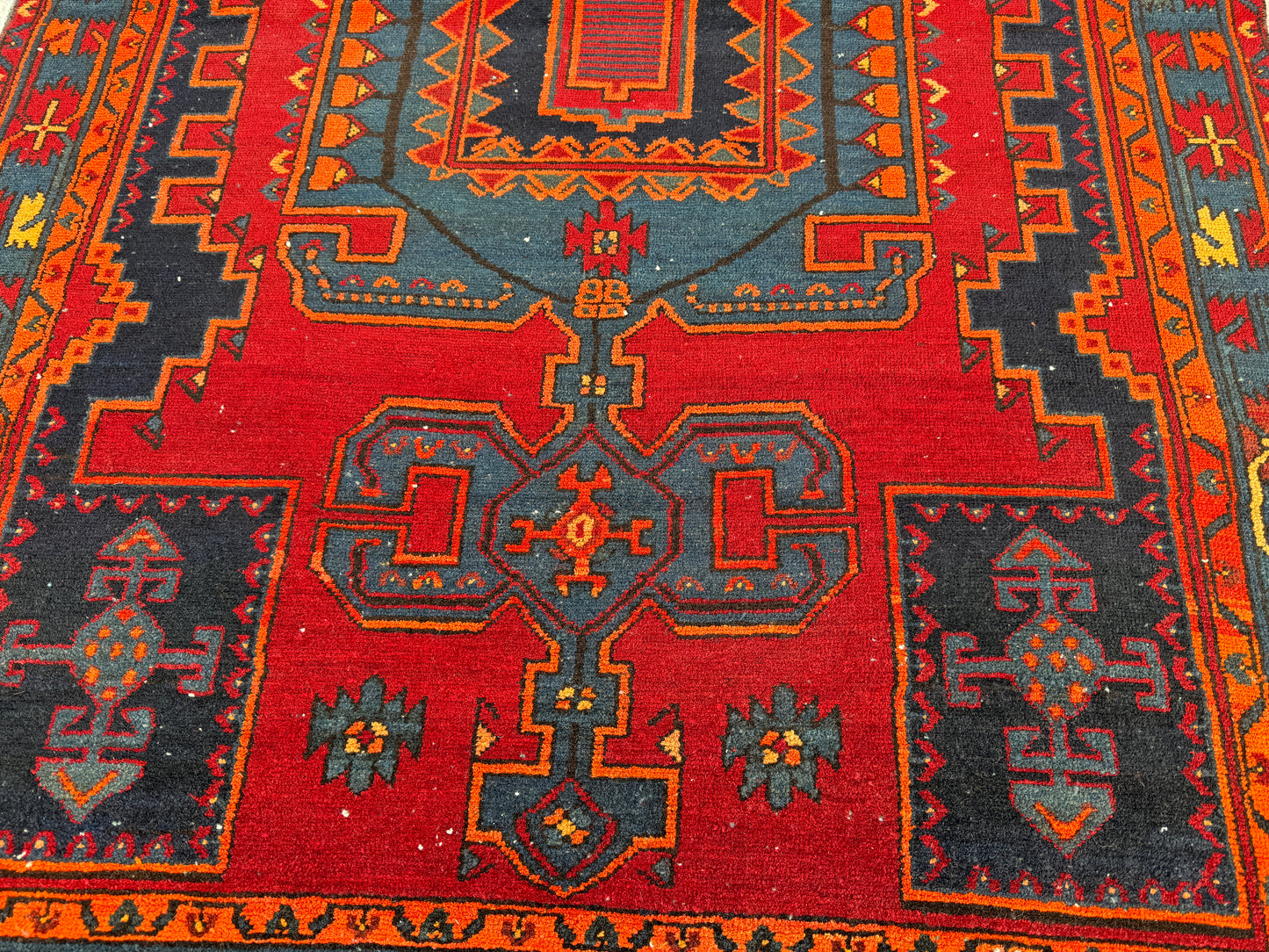 Persian Vintage Small Rug 4x6 ft - skua132