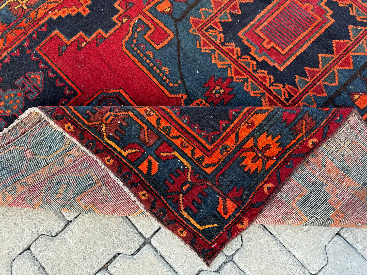Persian Vintage Small Rug 4x6 ft - skua132