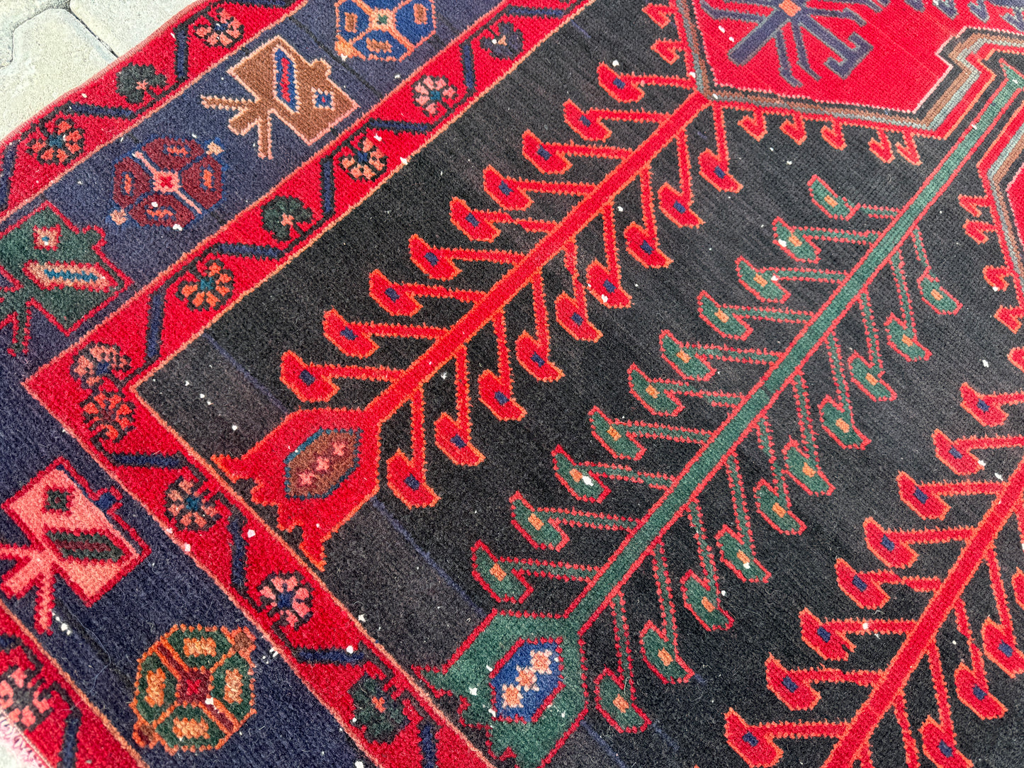 Viintage Persian Small Rug 5x9 ft - skua138