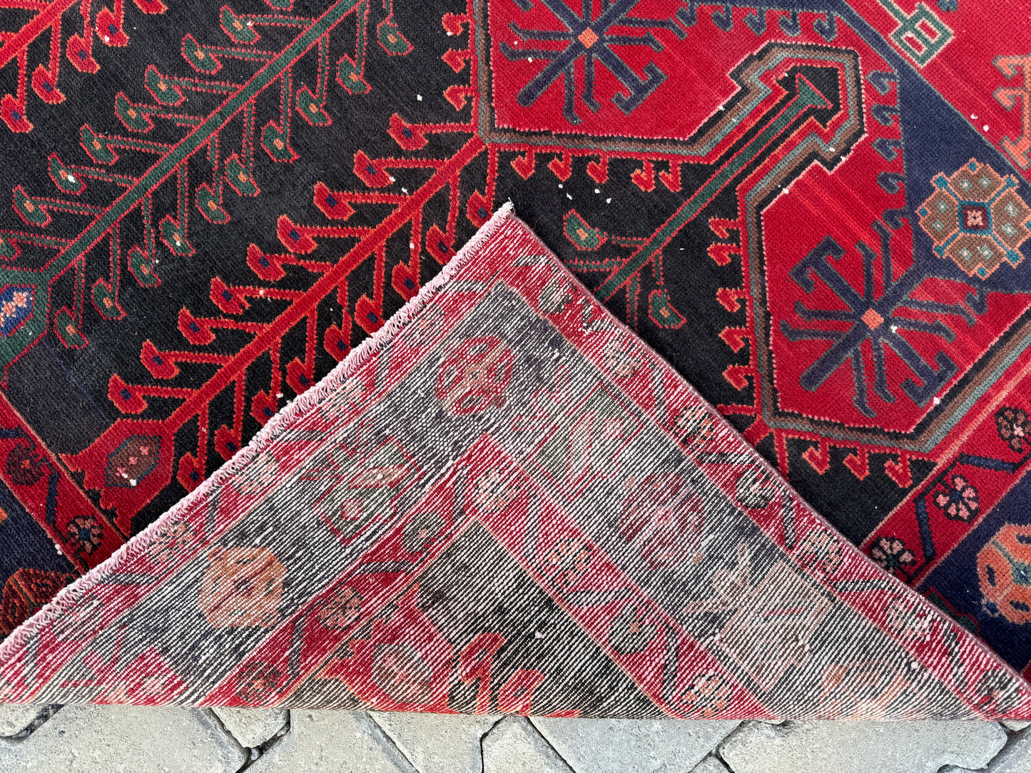 Viintage Persian Small Rug 5x9 ft - skua138