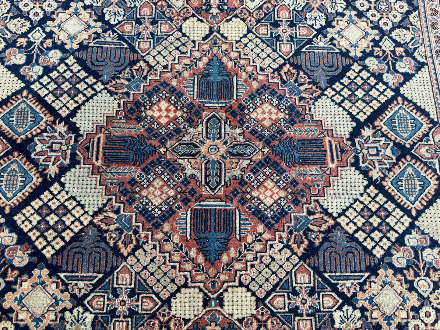 Vintage Persian Small Rug 5x6 ft - sku1056