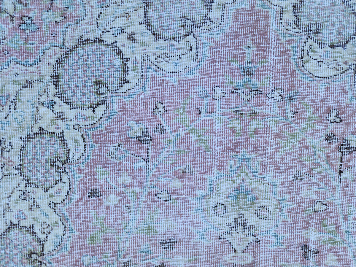 5x8 Neutral Rug, Turkish Hand Made, Boho Home Decor