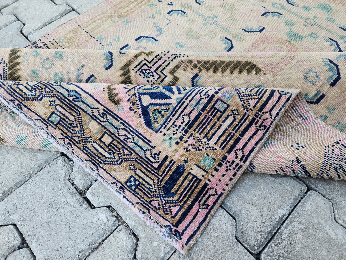 3x10 Wool Runner Rug, Hand Knotted, Hallway Home Decor