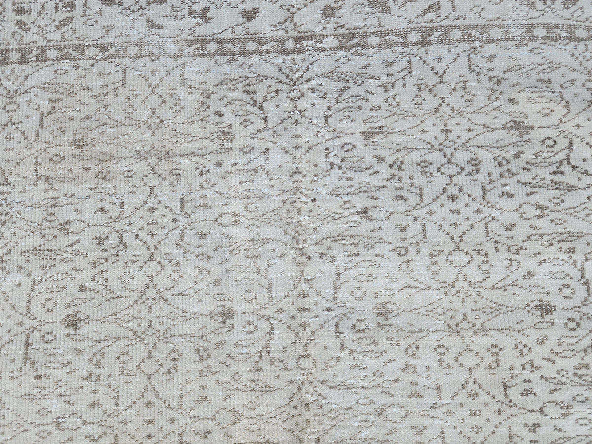 6x10 Turkish Rug: Living Room Decor, Beige and Brown