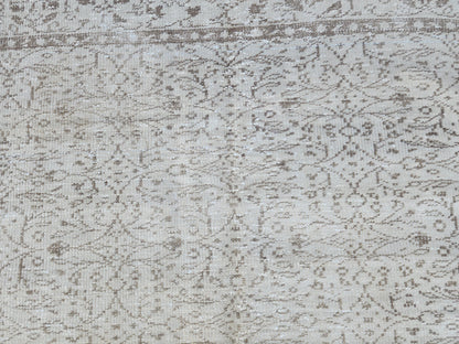 6x10 Turkish Rug: Living Room Decor, Beige and Brown