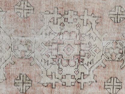 Vintage Anatolian Area Rug 2.6x9.2 ft, Turkish Hand Made Oriental Boho Carpet, Living room Runner