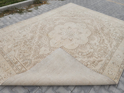 Vintage Oversize Rug 9x12 ft - skua204